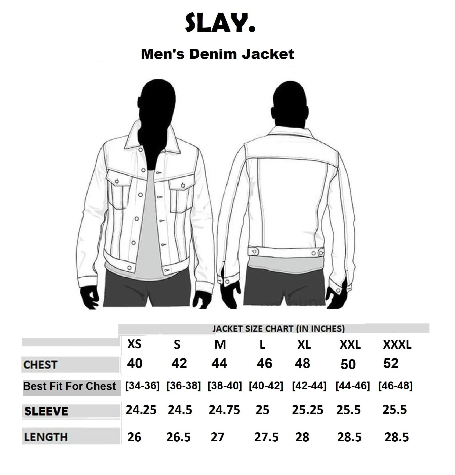 SLAY. Men's Full Sleeves Blue Solid Embroidered Button-Down Washed Light Blue Denim Jacket with Faux-fur Lining