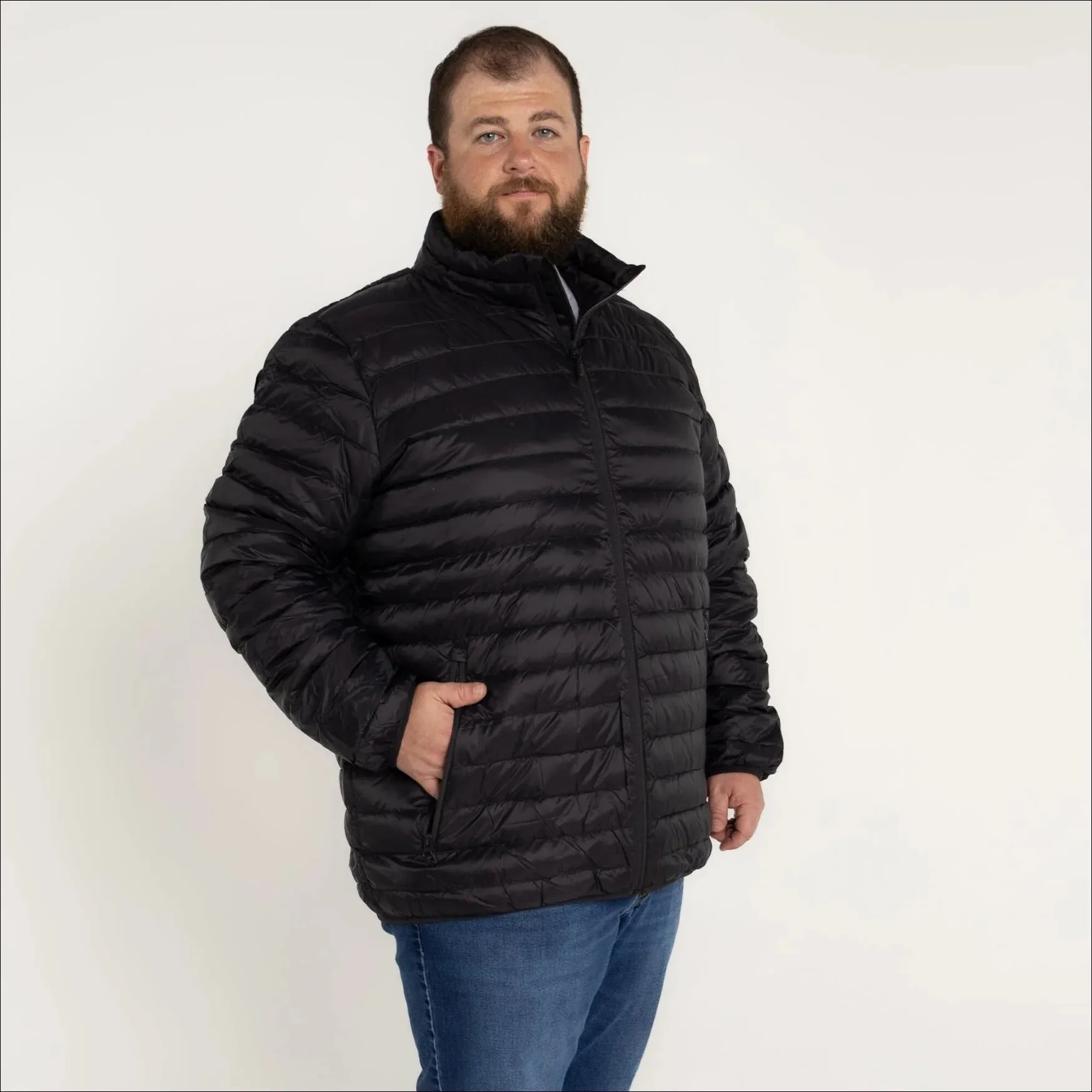 Snow Country Outerwear Men’s Big 2XL-7XL Packable 90 10 Down Jacket Coat