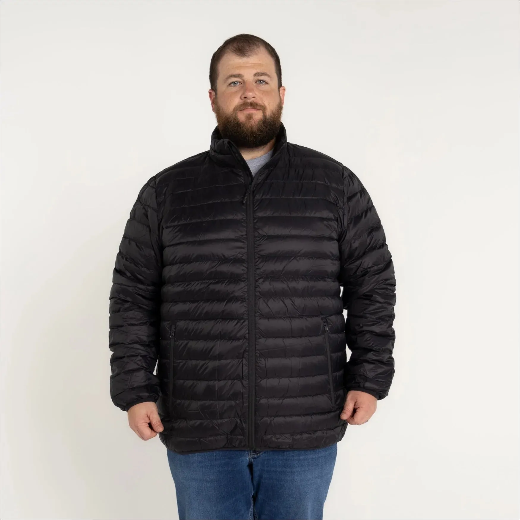 Snow Country Outerwear Men’s Big 2XL-7XL Packable 90 10 Down Jacket Coat