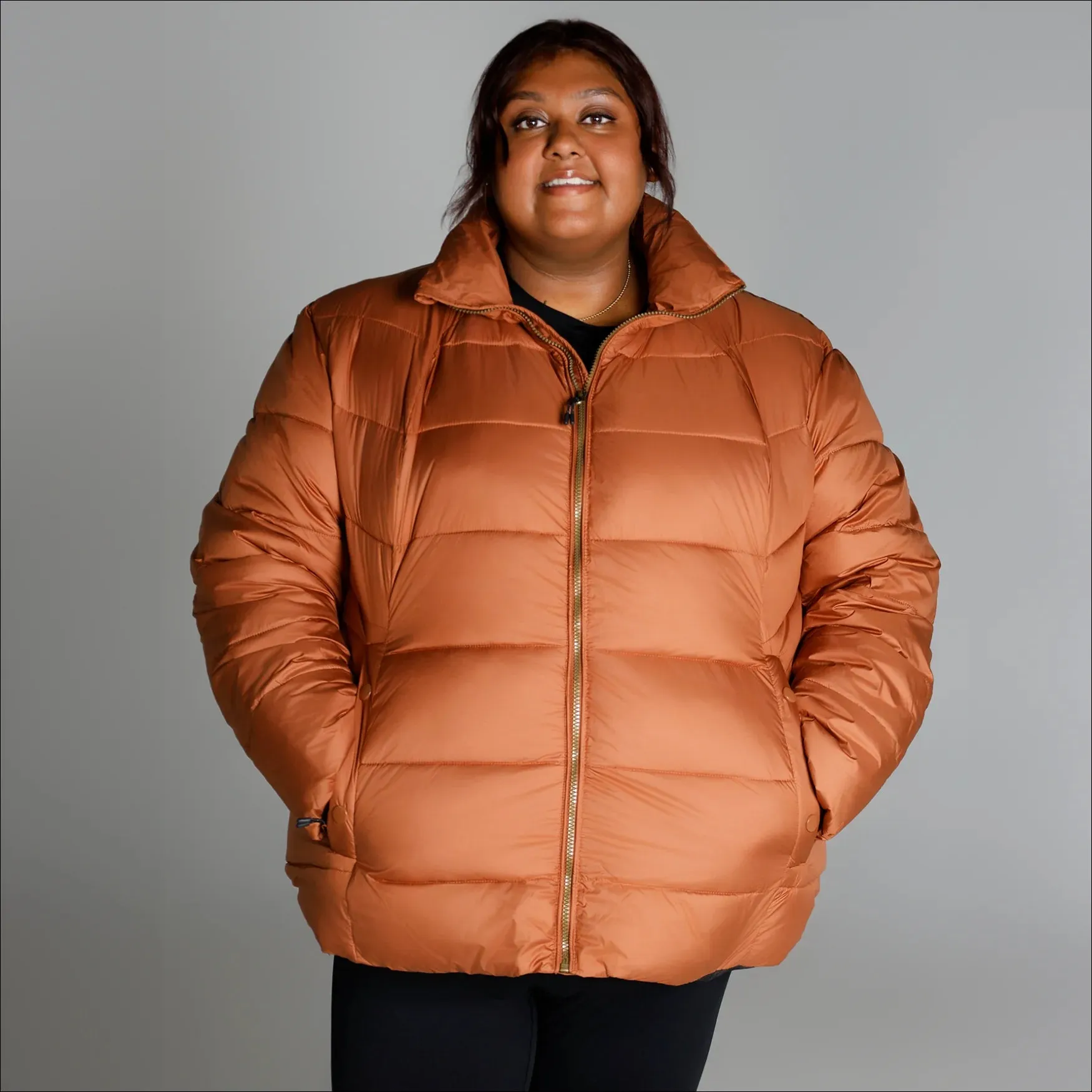 Snow Country Outerwear Women’s Plus Size 1X-6X Lexington Synthetic Winter Puffy Jacket Coat