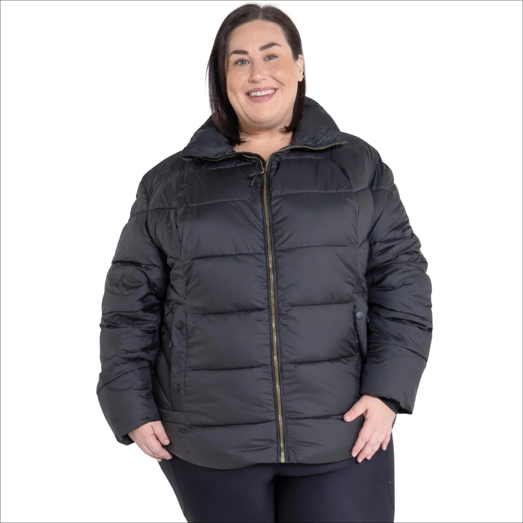 Snow Country Outerwear Women’s Plus Size 1X-6X Lexington Synthetic Winter Puffy Jacket Coat