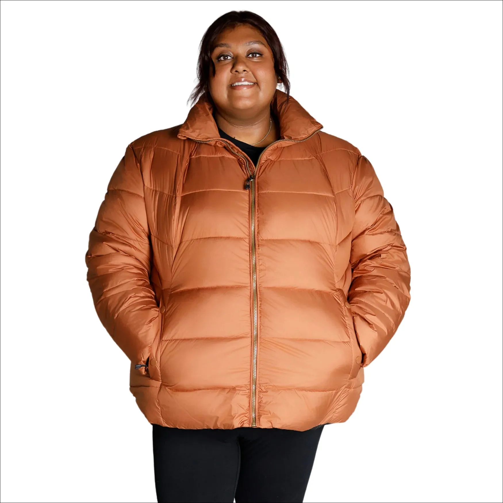 Snow Country Outerwear Women’s Plus Size 1X-6X Lexington Synthetic Winter Puffy Jacket Coat