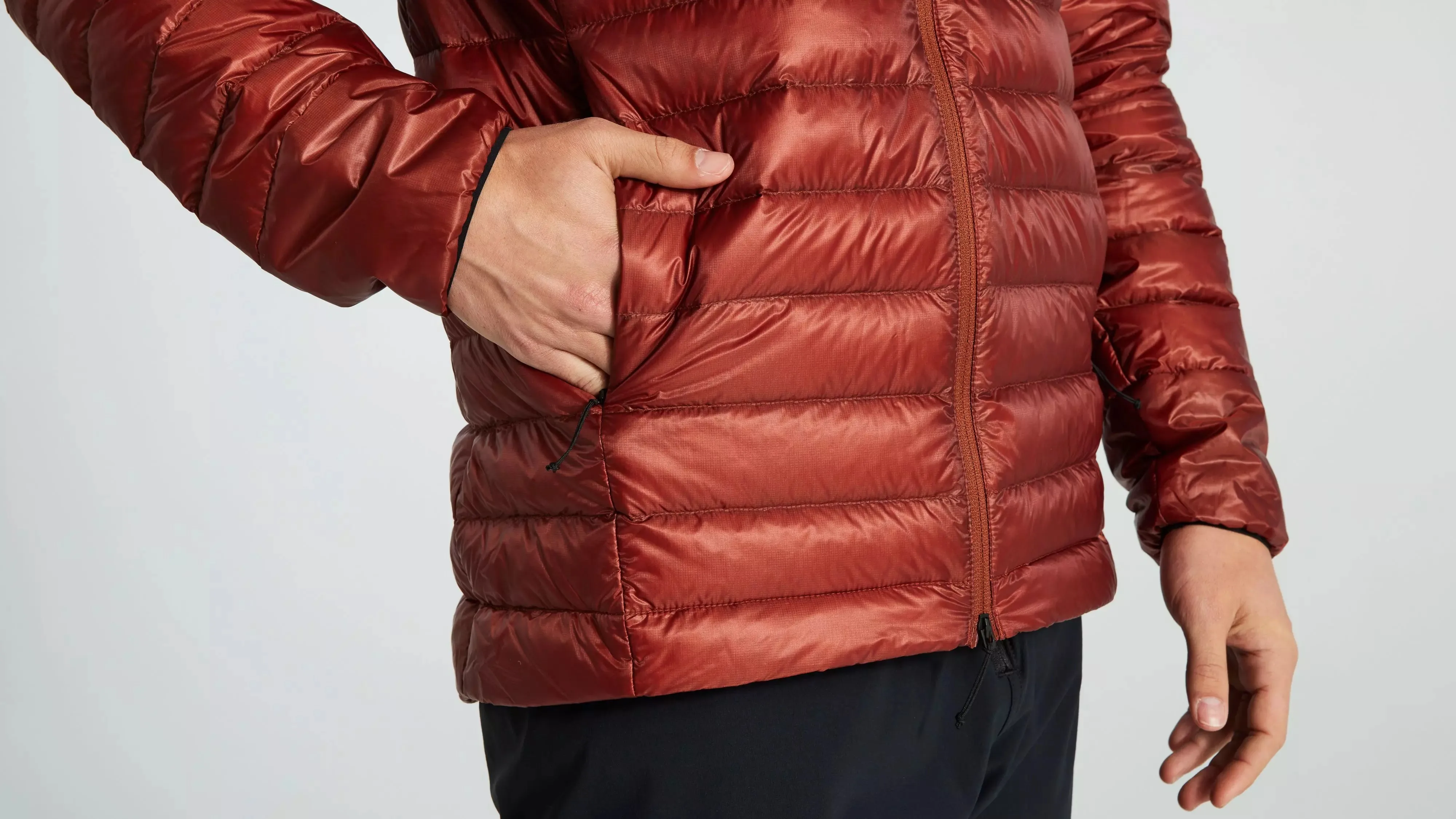 Specialized Men's Packable Down Jacket - Rusted Red