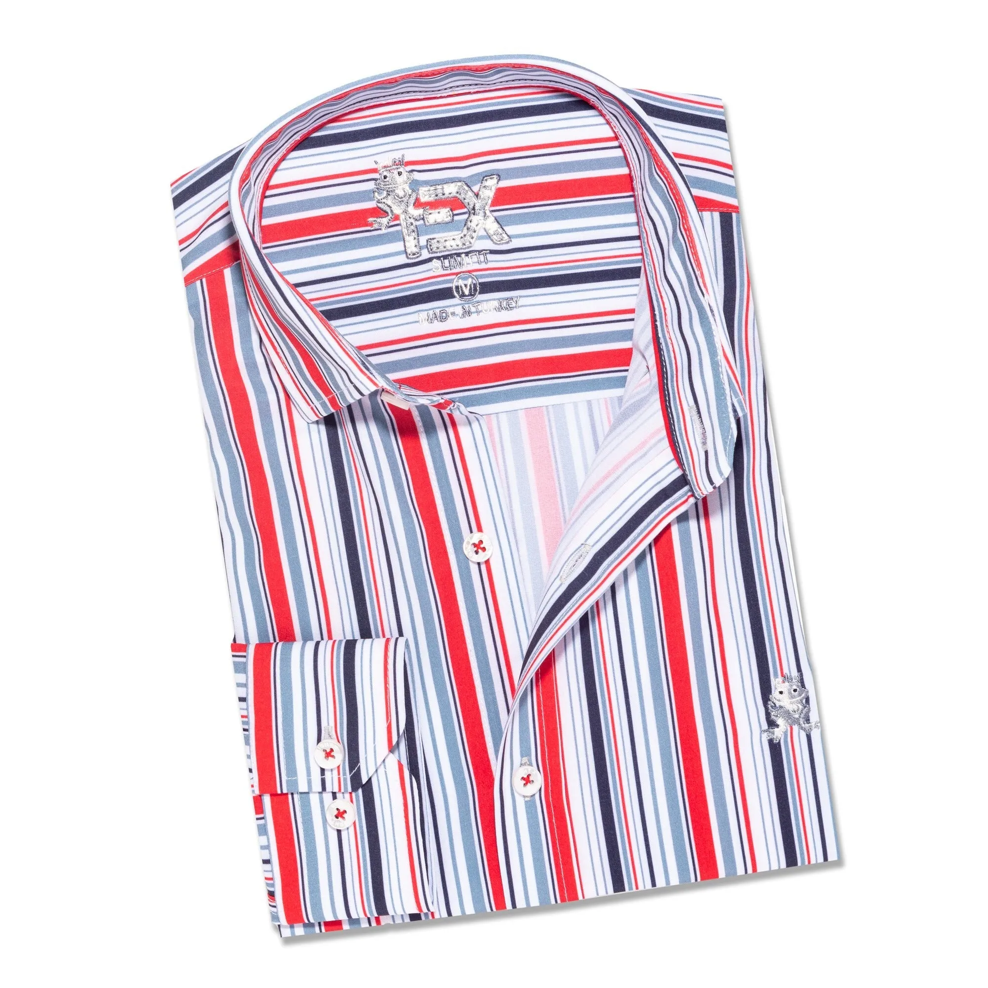 Speed Racer FROG Striped Button Down Shirt