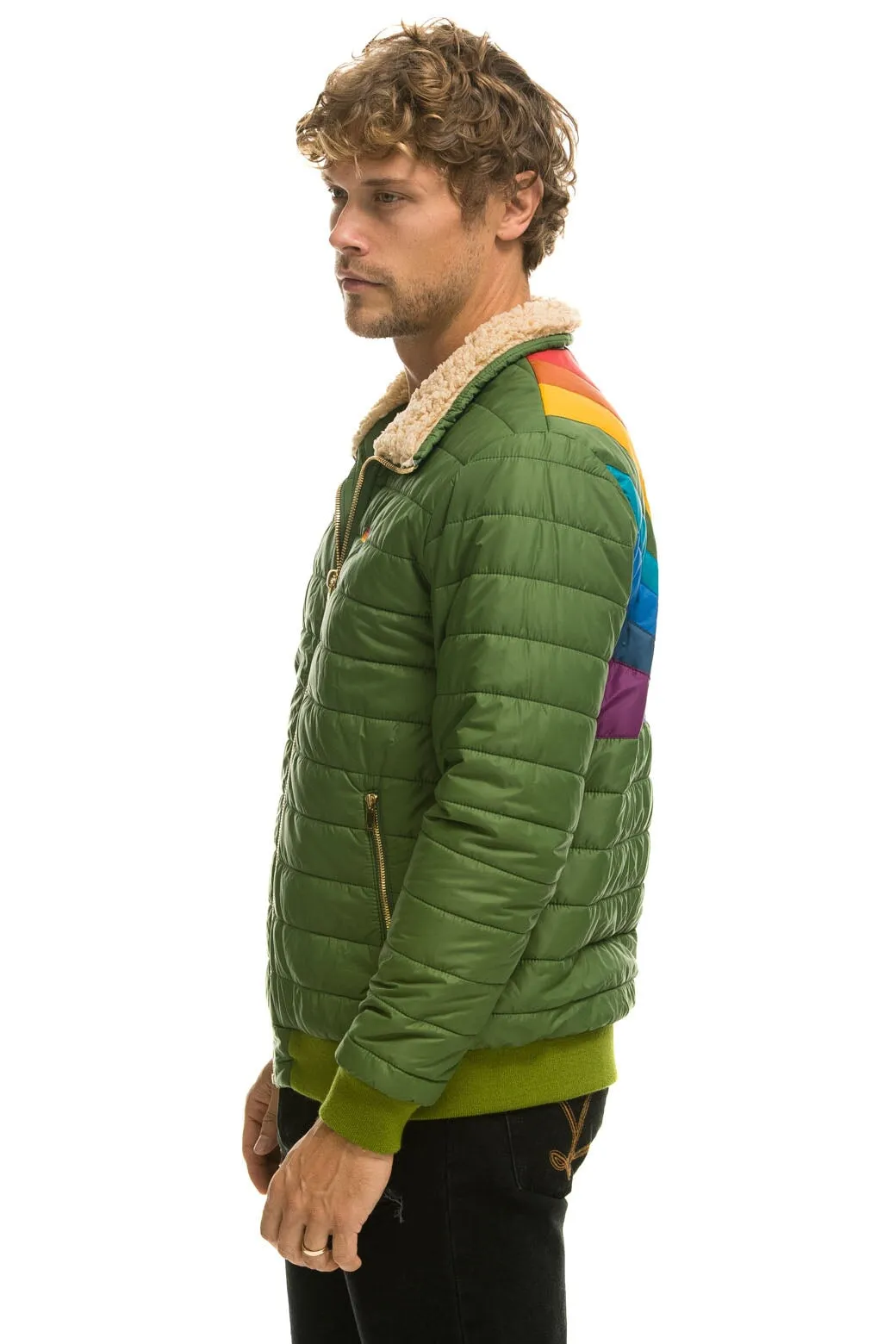 SUNBURST JACKET - GARDEN GREEN