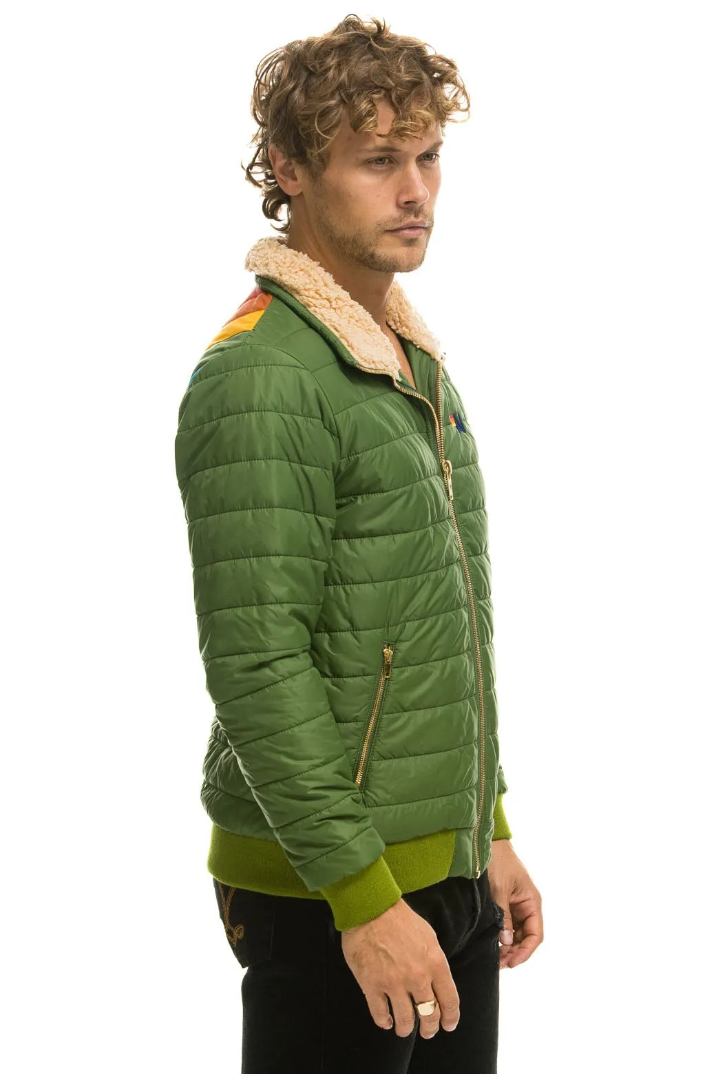 SUNBURST JACKET - GARDEN GREEN