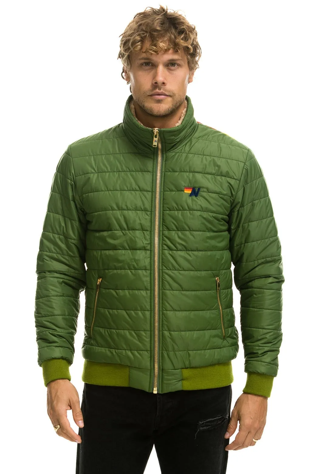 SUNBURST JACKET - GARDEN GREEN