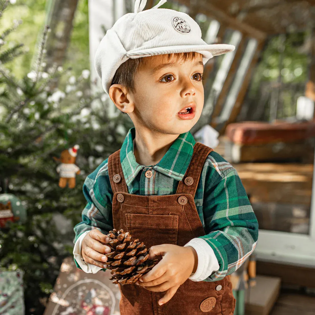 The Asher Button-Down Shirt - Green - BABY