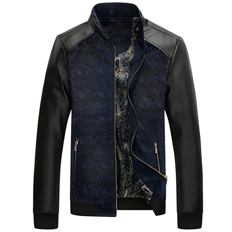 The Paxton Faux Leather Biker Jacket - Multiple Colors