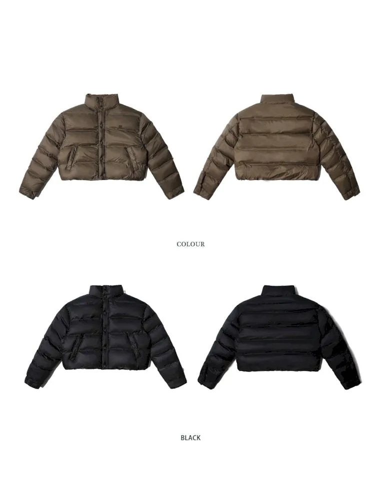 Thermal three-dimensional short down jacket【s0000006027】