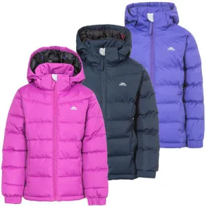 Trespass Girls Marey Padded School Jacket - Warm & Stylish Winter Outerwear