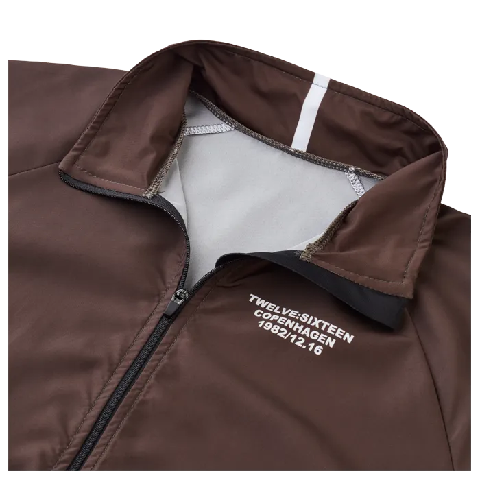 Twelve Sixteen Wind/Rain Jacket Micro 201 D.Brown White