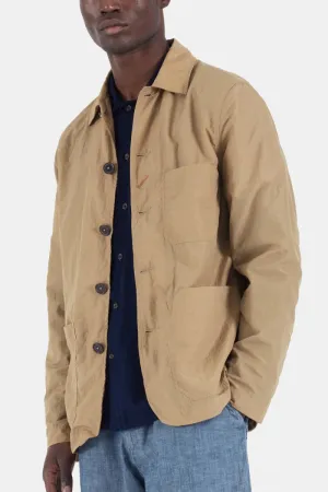 Universal Works Nylon Bakers Chore Jacket (Sand)