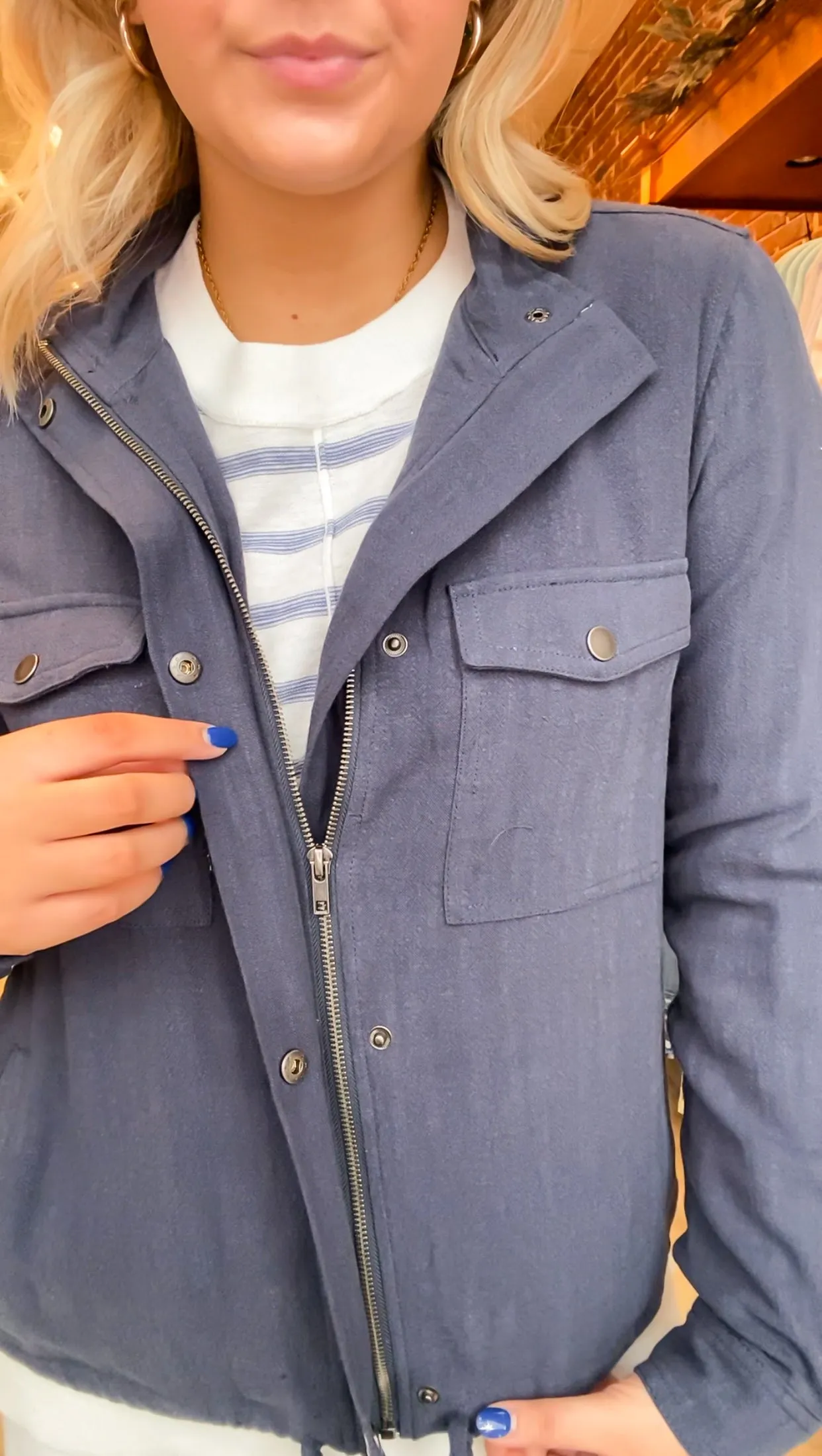 Utility Jacket | Slate