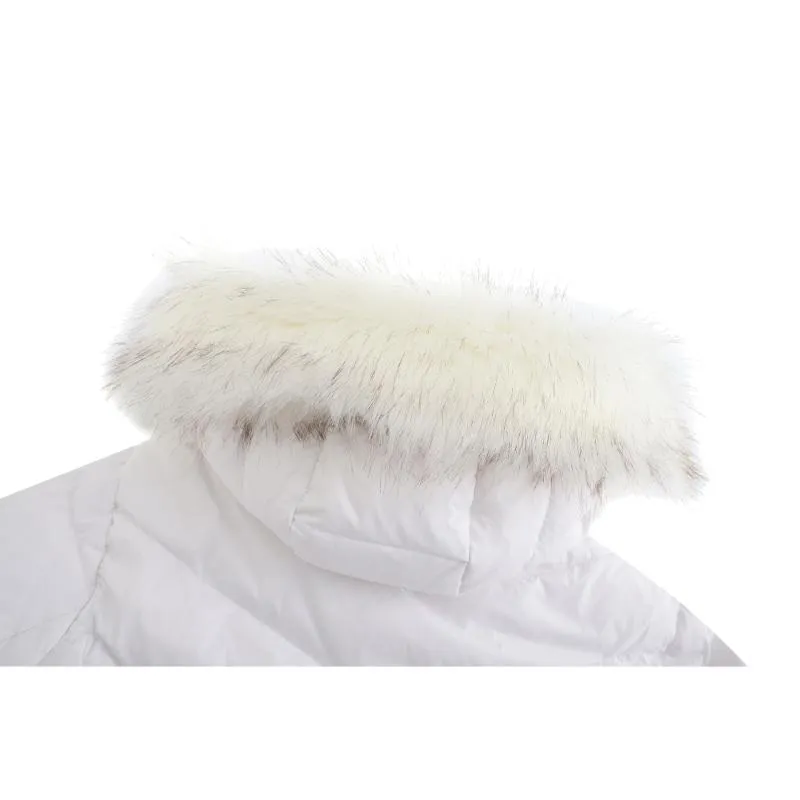 Women's Blanc White Down Jacket