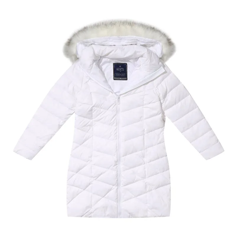 Women's Blanc White Down Jacket