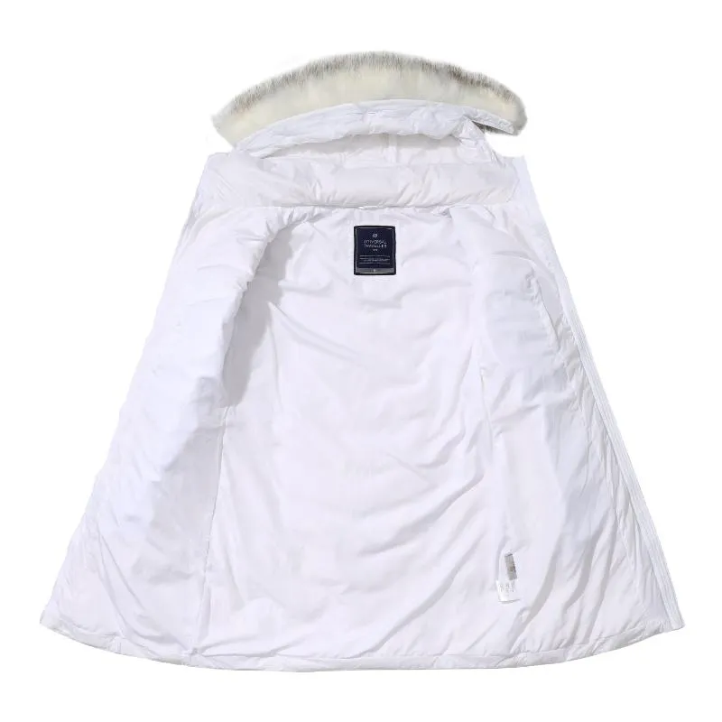 Women's Blanc White Down Jacket