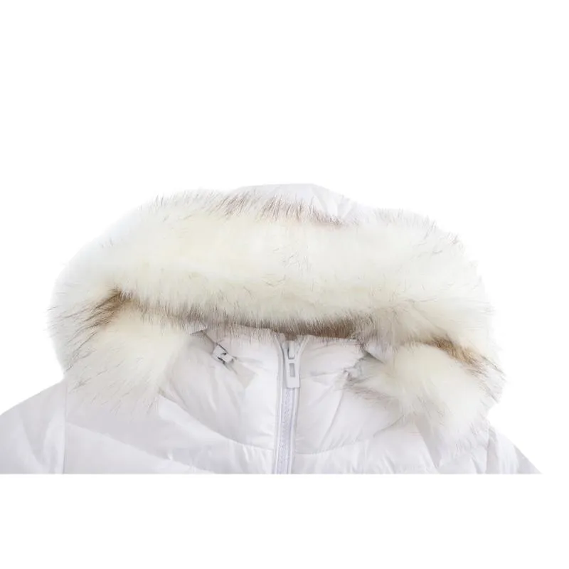 Women's Blanc White Down Jacket