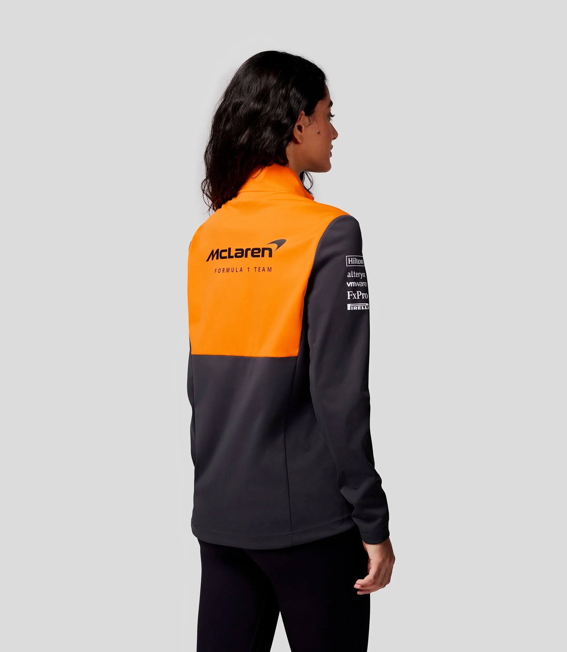 Womens McLaren Official Teamwear Soft Shell Jacket Formula 1