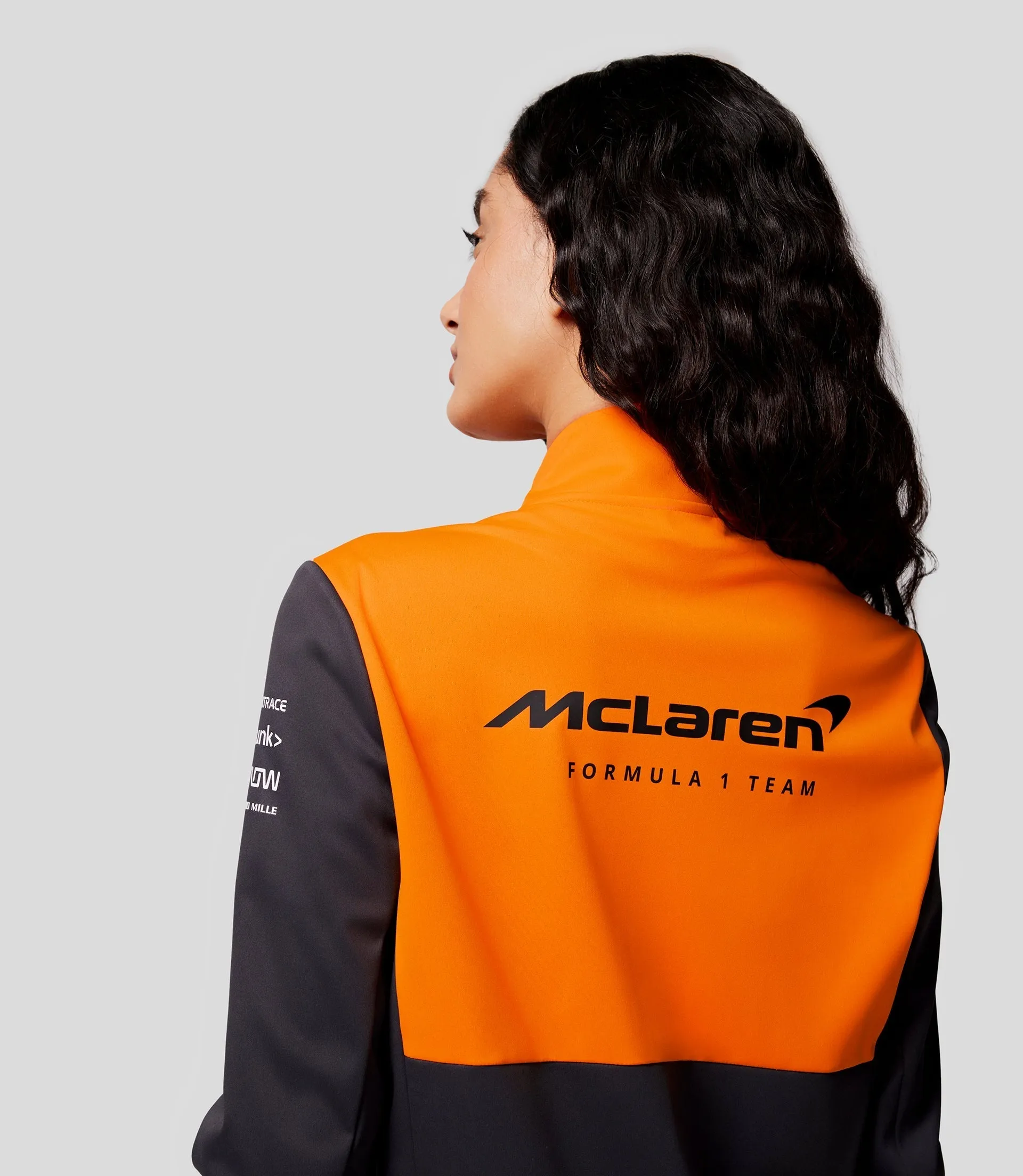 Womens McLaren Official Teamwear Soft Shell Jacket Formula 1