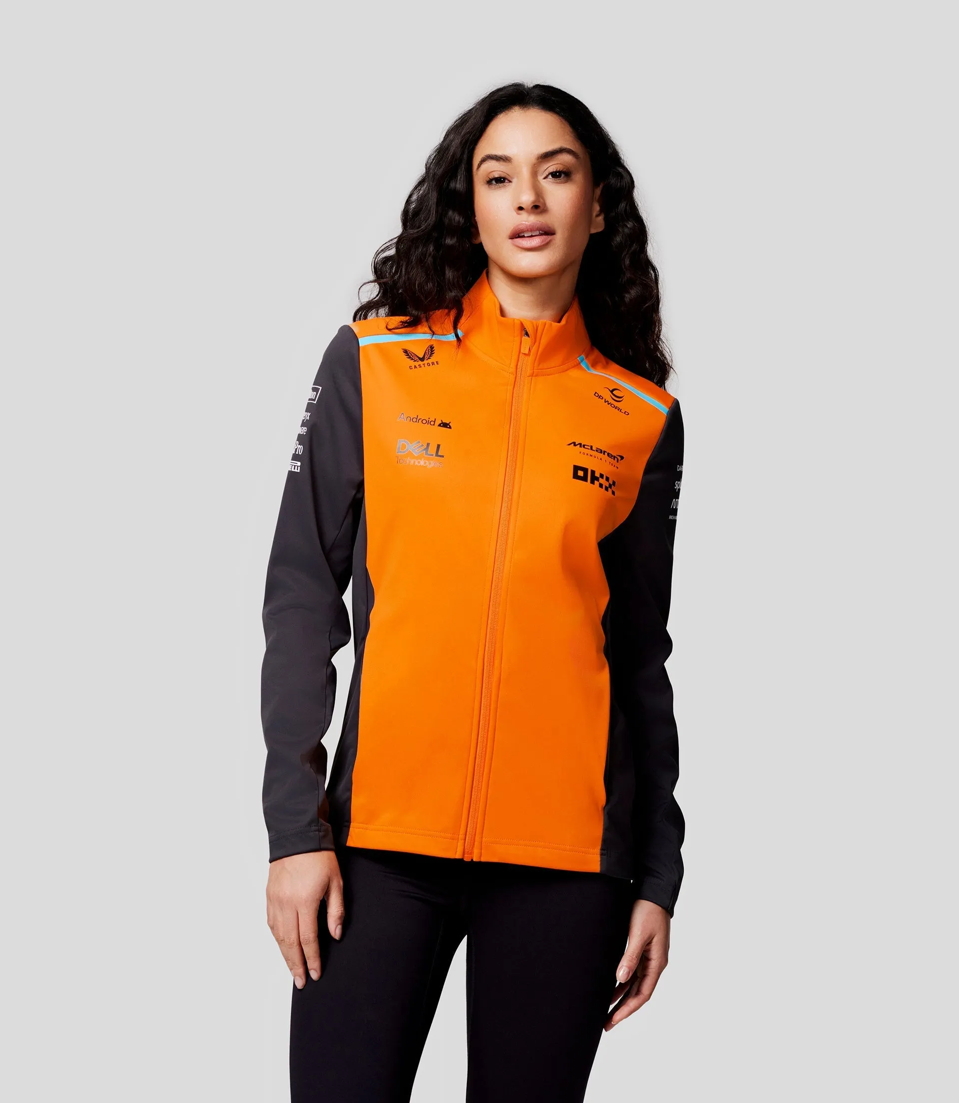 Womens McLaren Official Teamwear Soft Shell Jacket Formula 1