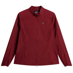 Womens Thorine Stretch Wind Pro Jacket Solid Cabernet - AW24