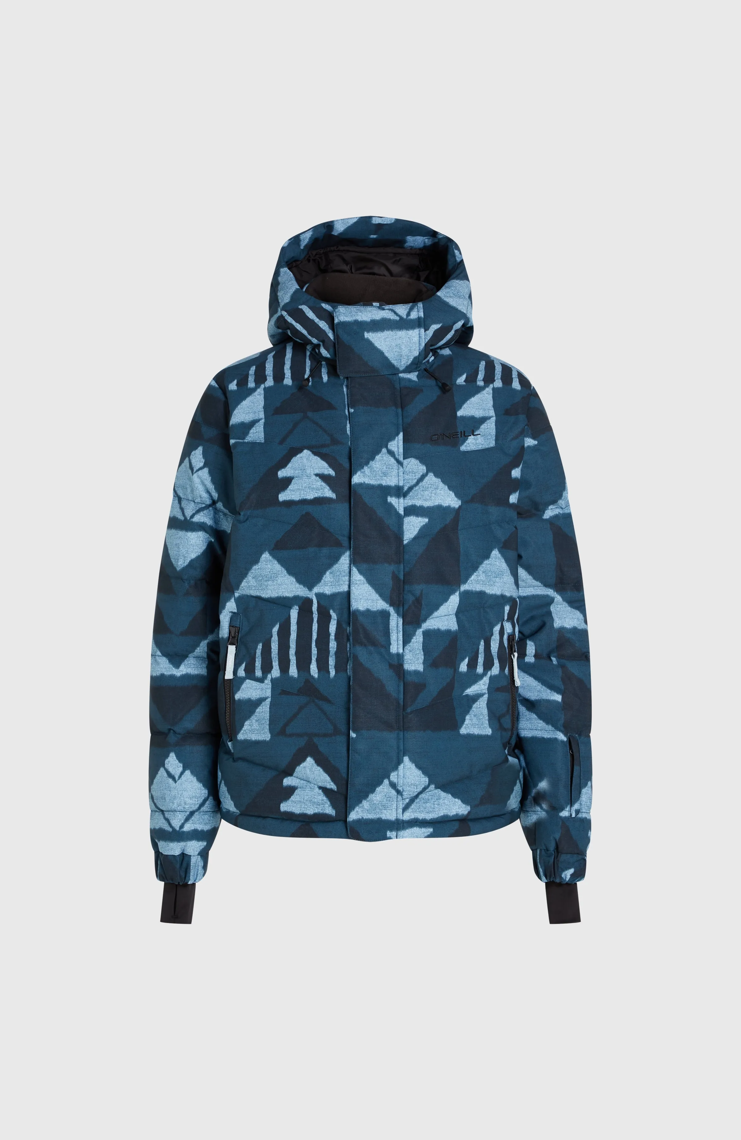 Z.E.N. Puffer Hybrid Snow Jacket | Blue Triangle Ikat