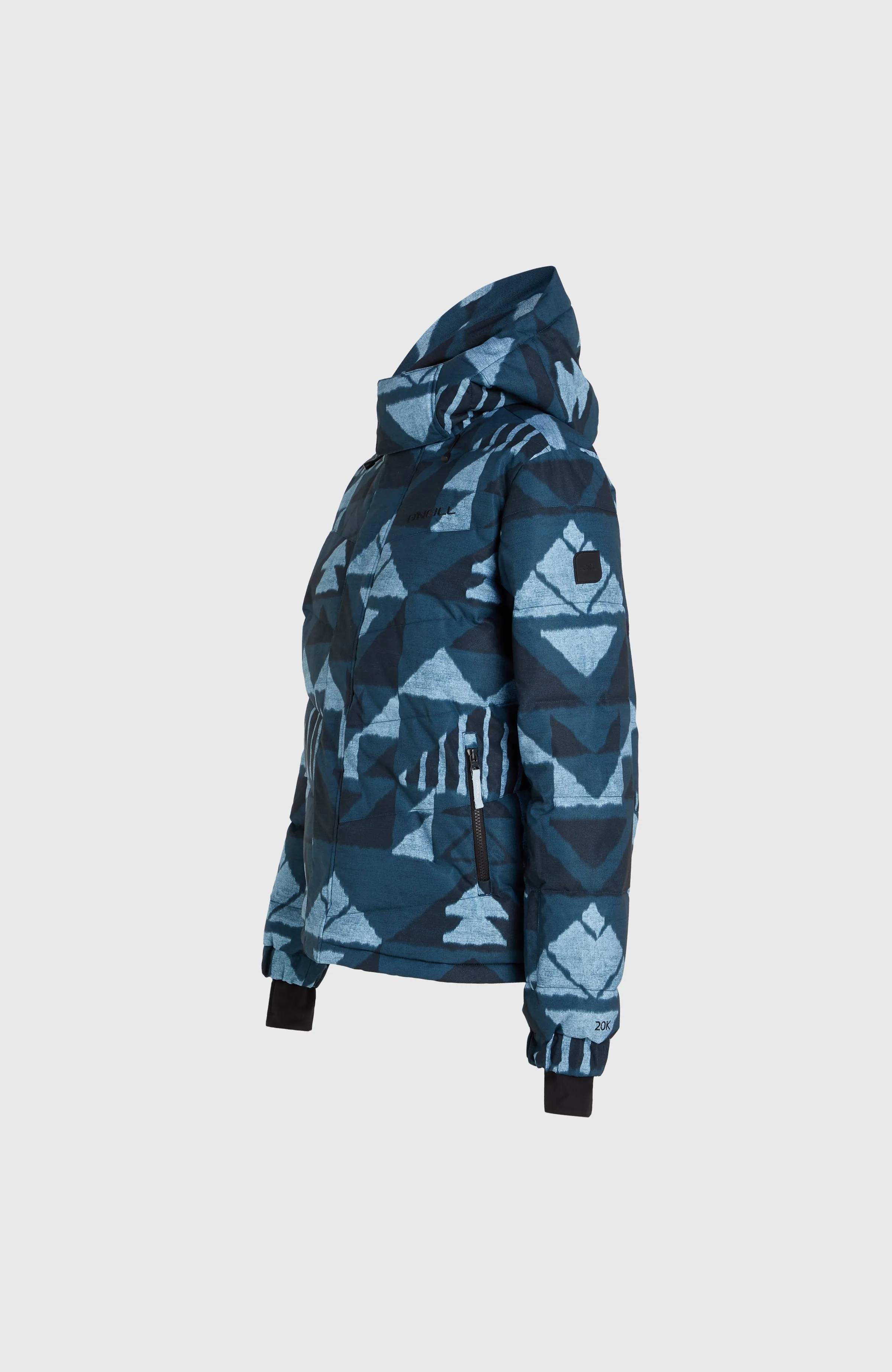 Z.E.N. Puffer Hybrid Snow Jacket | Blue Triangle Ikat